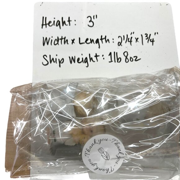 Holly Babes Ruth Morehead 1985 Set of Three Angels with Kitten Squirrel Bird - Picture 6 of 8